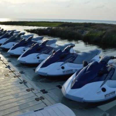 a row boat on the water
