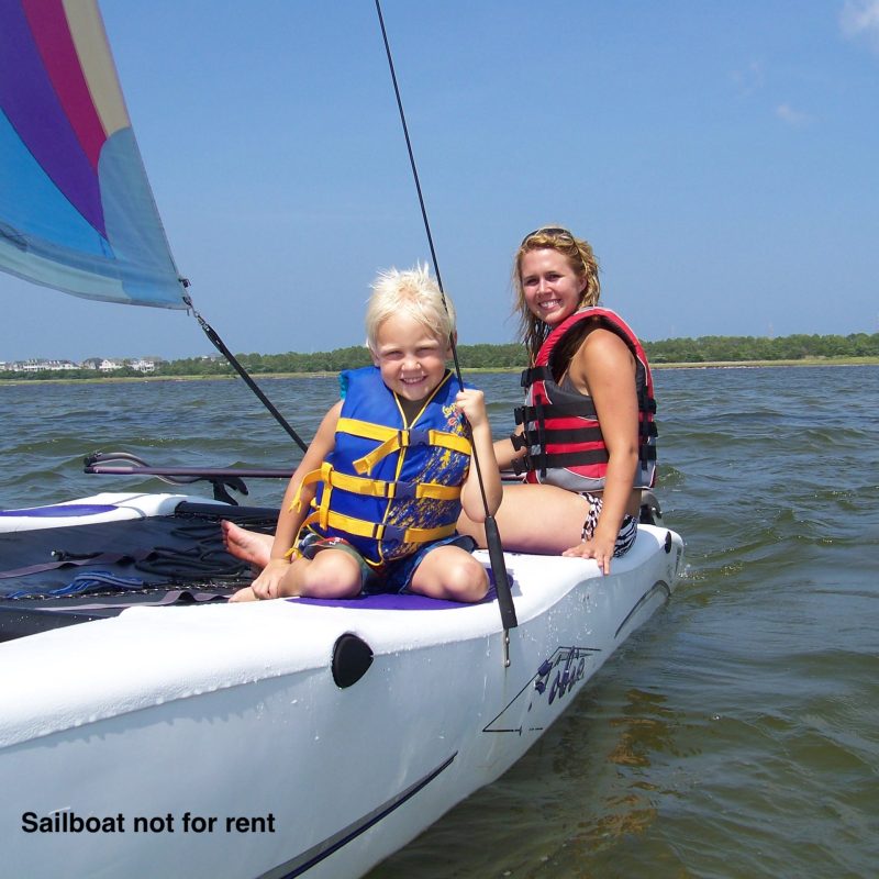 a man riding in a boat